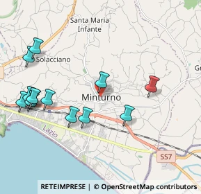Mappa Via Principe di Piemonte, 04026 Minturno LT, Italia (2.42615)