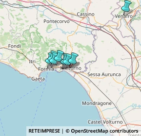 Mappa Via Principe di Piemonte, 04026 Minturno LT, Italia (32.4085)