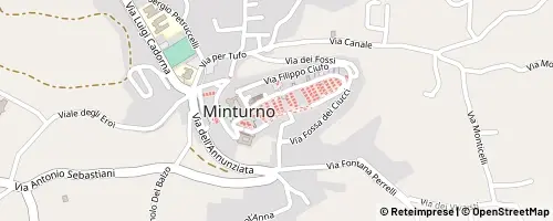 Mappa Minturno
