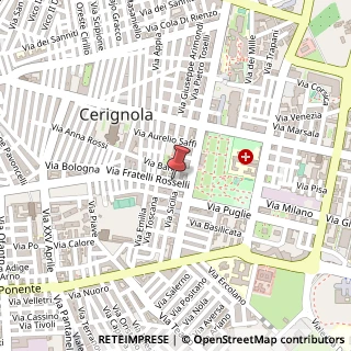 Mappa Via Fratelli Rosselli, 49, 71042 Cerignola, Foggia (Puglia)