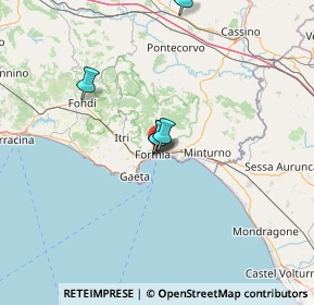 Mappa Via Adalgiso Ferrucci, 04023 Formia LT, Italia (45.608)