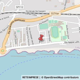 Mappa Via Palazzo Condotto, 10, 04023 Formia, Latina (Lazio)