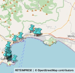 Mappa Via Mar Tirreno, 04023 Formia LT, Italia (6.071)