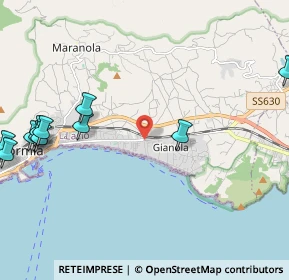 Mappa Via Mar Tirreno, 04023 Formia LT, Italia (3.03818)