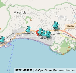 Mappa Via Mar Tirreno, 04023 Formia LT, Italia (2.2475)