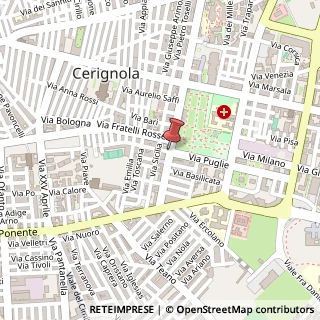 Mappa Viale Giuseppe Di Vittorio, 37, 71042 Cerignola, Foggia (Puglia)