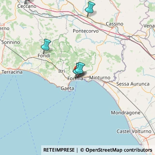 Mappa Via S. Giulio, 04023 Formia LT, Italia (45.527)