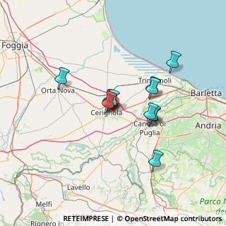 Mappa SP 231, 71042 Cerignola FG (11.34583)