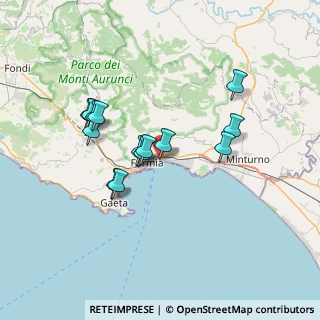 Mappa Via dello Sport, 04023 Formia LT, Italia (6.54071)