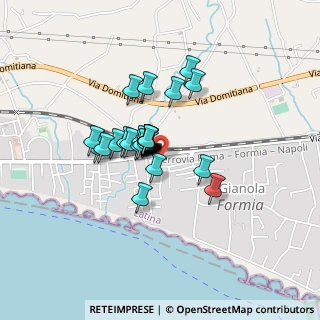 Mappa Via Enzo Ferrari, 04023 Formia LT, Italia (0.27778)