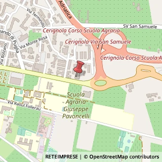 Mappa Corso Scuola Agraria, 61, 71042 Cerignola, Foggia (Puglia)