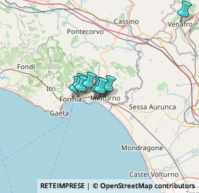 Mappa Via Festarola, 04026 Minturno LT, Italia (32.7465)