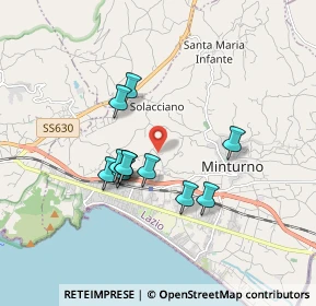 Mappa Via Festarola, 04026 Minturno LT, Italia (1.52636)