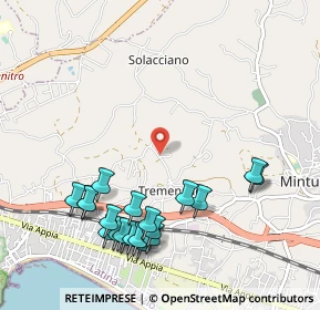 Mappa Via Festarola, 04026 Minturno LT, Italia (1.2565)