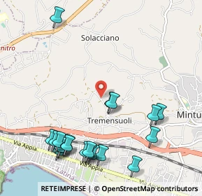 Mappa Via Festarola, 04026 Minturno LT, Italia (1.353)