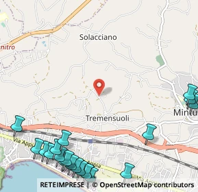 Mappa Via Festarola, 04026 Minturno LT, Italia (1.805)
