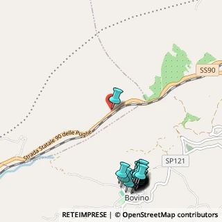 Mappa Strada Statale 90 km 54, 71023 Bovino FG, Italia (1.60741)