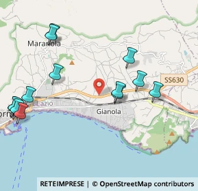 Mappa Via Pietra Erta, 04023 Formia LT, Italia (2.53308)