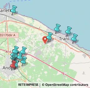 Mappa SP  Trani - Andria, 76125 Trani BT, Italia (5.68267)