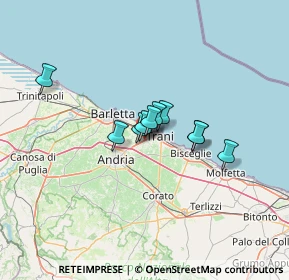 Mappa SP  Trani - Andria, 76125 Trani BT, Italia (17.92077)