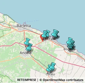 Mappa SP  Trani - Andria, 76125 Trani BT, Italia (7.8205)