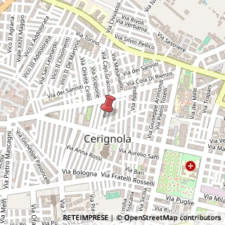 Mappa Via Benito Tatarella, 19, 71042 Cerignola, Foggia (Puglia)