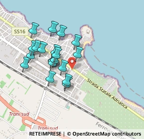Mappa Viale Paolo de Gemmis, 76125 Trani BT, Italia (0.411)