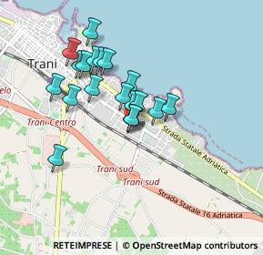 Mappa Via Avvocato Enrico de Nicola, 76125 Trani BT, Italia (0.7425)