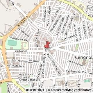 Mappa Corso Antonio Gramsci, 53, 71042 Cerignola, Foggia (Puglia)