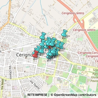 Mappa Via Ragusa, 71042 Cerignola FG, Italia (0.224)