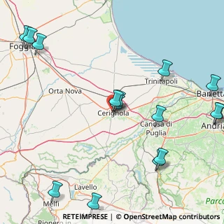 Mappa Via Bruno Buozzi, 71042 Cerignola FG, Italia (23.81267)