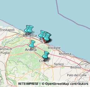 Mappa SS Adriatica, 76125 Trani BT, Italia (7.60714)