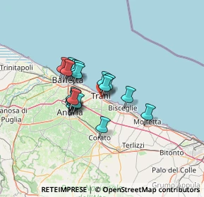 Mappa SS Adriatica, 76125 Trani BT, Italia (10.2245)