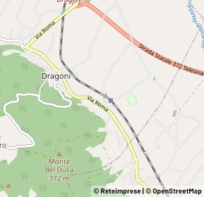 Mappa Via Calvario, 81010 Dragoni CE, Italia (0.55)