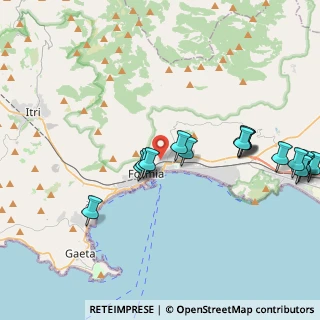 Mappa Via Madonna di Ponza, 04023 Formia LT, Italia (4.88813)