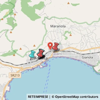 Mappa Via Madonna di Ponza, 04023 Formia LT, Italia (1.22364)