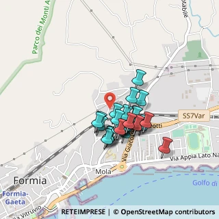 Mappa Via Madonna di Ponza, 04023 Formia LT, Italia (0.32143)