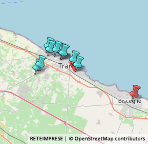 Mappa Via Avvocato Giacinto dell'Olio, 76125 Trani BT, Italia (2.93455)