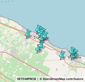 Mappa Via Avvocato Giacinto dell'Olio, 76125 Trani BT, Italia (2.94154)