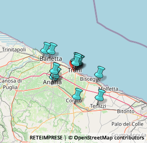 Mappa Via Sant' Angelo, 76125 Trani BT, Italia (8.118)