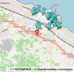 Mappa Via Sant' Angelo, 76125 Trani BT, Italia (1.02)
