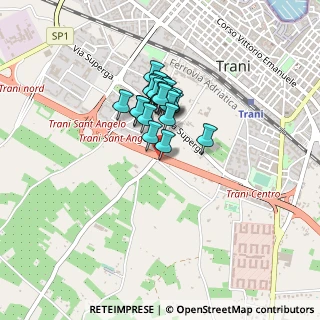 Mappa Via Sant' Angelo, 76125 Trani BT, Italia (0.31538)