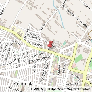 Mappa Viale Maria Santissima Ausiliatrice, 135, 71042 Cerignola, Foggia (Puglia)