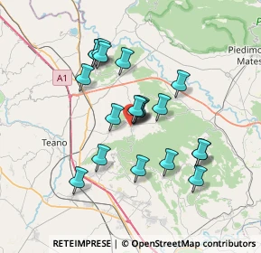 Mappa Via Angelone, 81051 Pietramelara CE, Italia (6.442)