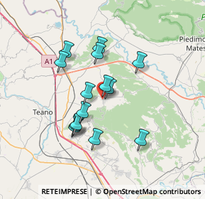 Mappa Via Angelone, 81051 Pietramelara CE, Italia (6.23929)