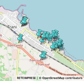 Mappa Via Malcangi, 76125 Trani BT, Italia (0.74)