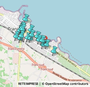 Mappa Via Malcangi, 76125 Trani BT, Italia (0.892)