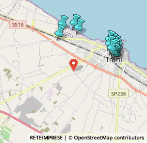 Mappa S.P. Trani-Andria Km. 1, 76125 Trani BT, Italia (2.331)