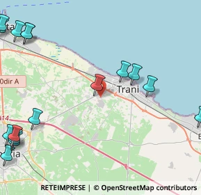 Mappa S.P. Trani-Andria Km. 1, 76125 Trani BT, Italia (6.94375)