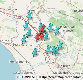 Mappa S. s. Casilina Km 178, 81057 Teano CE, Italia (10.92118)